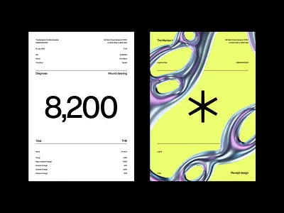 Receipt redesign checkout ecommerce graphic design receipt ui design website