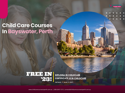 Leading Child Care Courses in Perth at Bayswater! certificate 3 in childcare child care course child care training perth early childhood courses