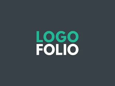 LOGO FOLIO branding design graphic design logo typography vector