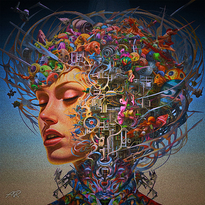 “I just have a lot going on right now” digitalart design mood aesthetic graphic design