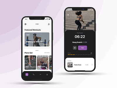 Street workout smartphone interface vector template. Mobile fitness app  page black design layout. Sports training program screen. Personal trainer  application UI. Exercises app. Phone display 7379685 Vector Art at Vecteezy