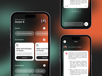 TalkMate - iOS ai app app design branding chat chatgpt design experience gpt graphic design illustration interface logo talkmate typography ui user ux vector