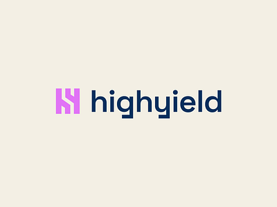 Highyield abstract ai app banking bol branding data finance fintech futuristic h innovation logo modern money monogram saas technology web y