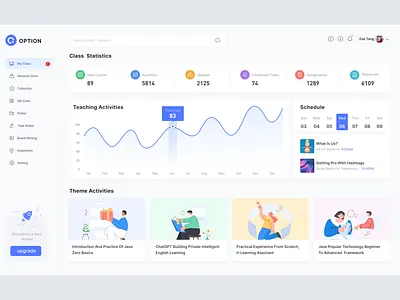 Course Teaching Space Statistics design web