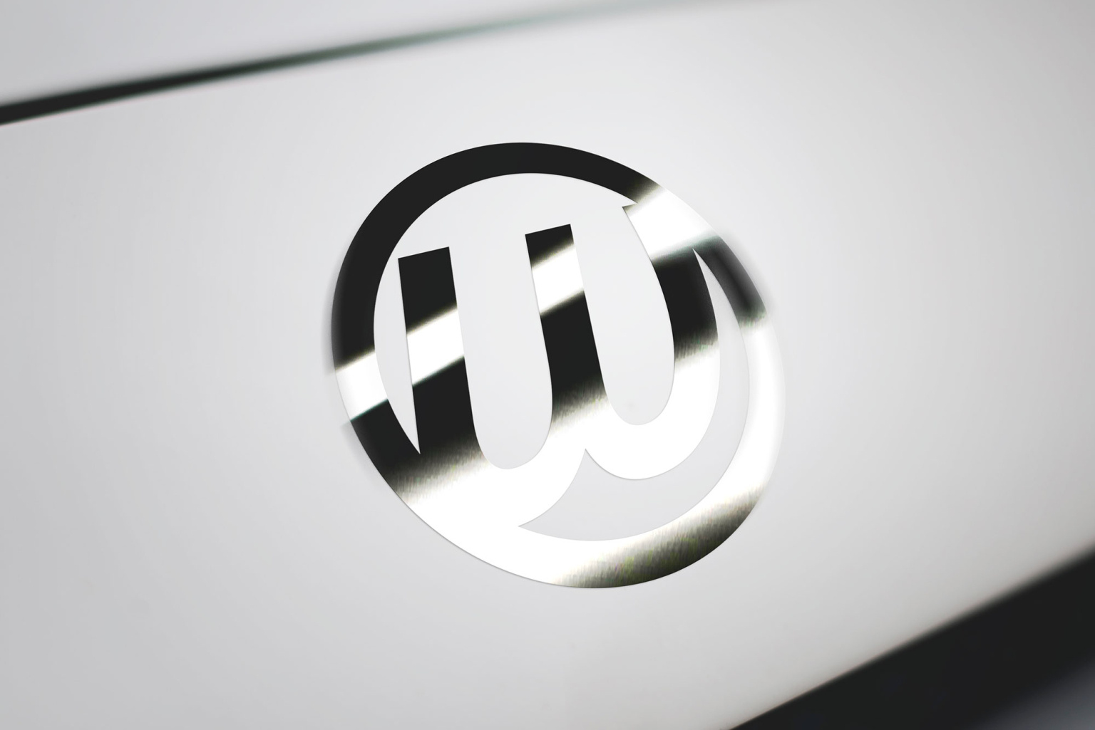 Reflective Logo Mockup by Unblast on Dribbble