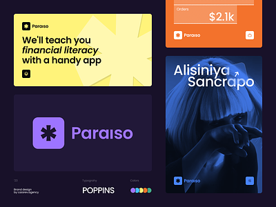 Branding design concept for a crypto platform | Lazarev. brand branding color concept crypto design elements graphic design guideline logo logotype mark poster stories styleguide typography vector visual visual identity web3