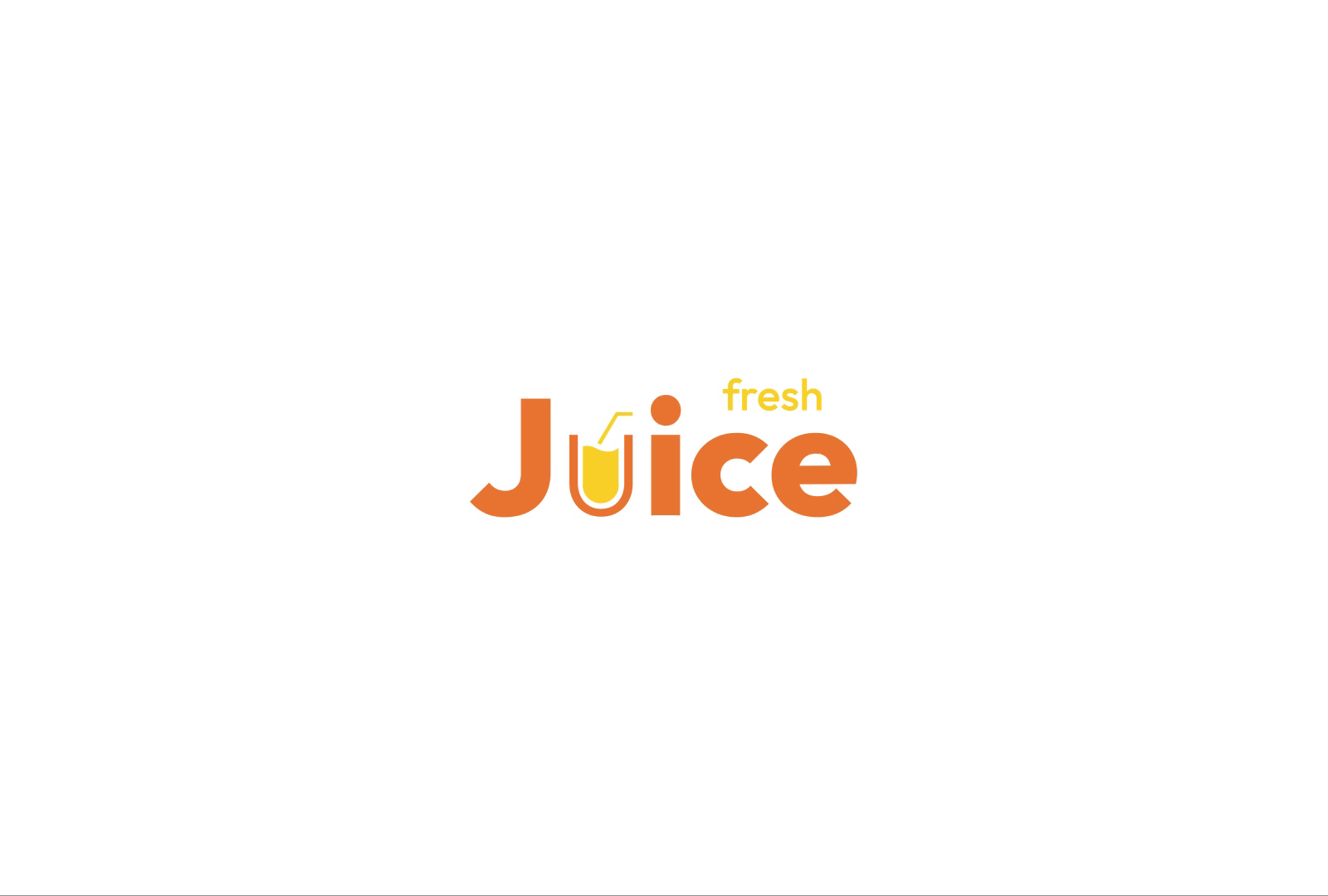 Juice fresh logo motion by Farzin Kazemian on Dribbble