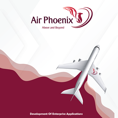 Air Phoenix app branding design graphic design illustration logo typography ui ux vector
