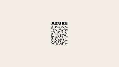 Azure Logo art azure black branding creative design graphic design illustration lake logo logofolio modern ocean parametric pool portfolio ripple sea vector water