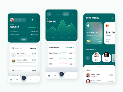 Pixel Wallet Design app design ui ux