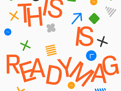 This is Readymag animation icons motion motion graphics typography