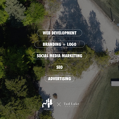 Social Media Marketing + Branding + Logo (Tad Lake Realtor)