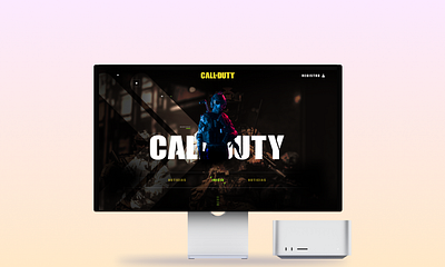 Gaming Website Concept branding graphic design illustration logo ui visual design