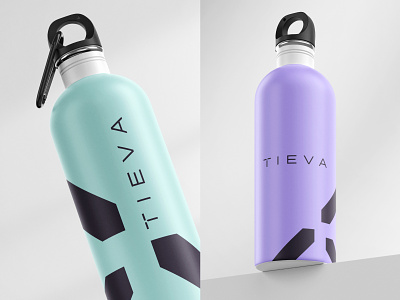 TIEVA - Apparel brand identity branding colour graphic design guidelines logo technology vibrant