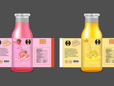 Juice Bottle designs, themes, templates and downloadable graphic