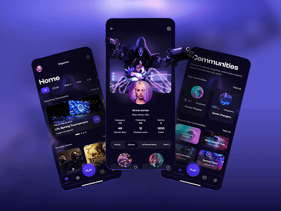 Atgames app design figma graphic design mobile product typography ui