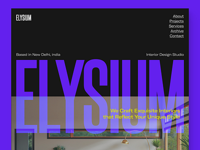 Elysium designs, themes, templates and downloadable graphic elements on  Dribbble