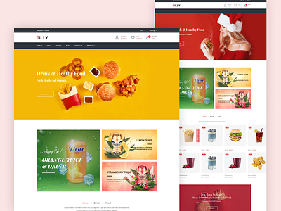 Food & Drink Store Shopify Theme - Billy best shopify stores bootstrap shopify themes clean modern shopify template ecommerce shopify restaurant shopify drop shipping shopify store