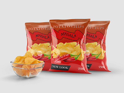 Personalized Designer Potato Chip Bags.