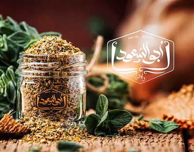 Herbal Agency Logo arabic branding design graphic design herbal logo