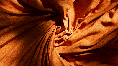Ambar cloth 3d ambar blender c4d cinema4d cloth design fabric light orange product redshift render texture