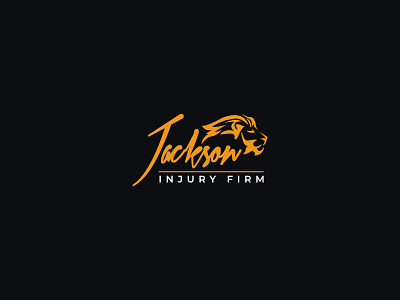 Jackson Injury Firm Logo Design(Unused Concept) branding business logo design lion lion logo lion logo design logo logo design logo designer logo mark logodesign logos modern logo