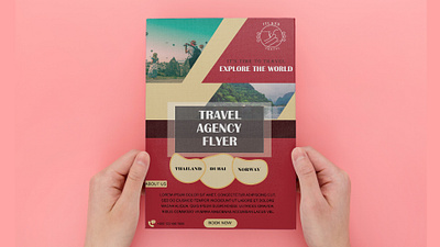 Travel Agency Flyer Design explore the world holiday flyer tour package flyer travel agency flyer travel brochure travel events travel flyer travel tours vacation flyer