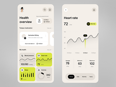 Healthcare app app app design clean design health app healthcare healthcare app medical medical app minimal mobile app mobile app design mobile ui telemedicine ui ux