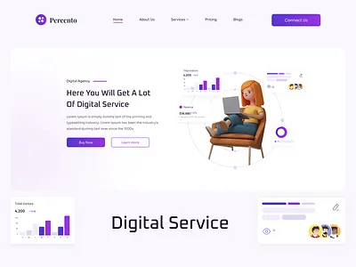 Digital Agency 3d animation branding digital agency e commerce graphic design illustration interactive design logo minimalist design motion graphics portfolio responsive design seo typography ui uiux user centered design web design web development