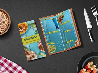 Menu Card Design branding design designer graphic design illustration menu card design ui
