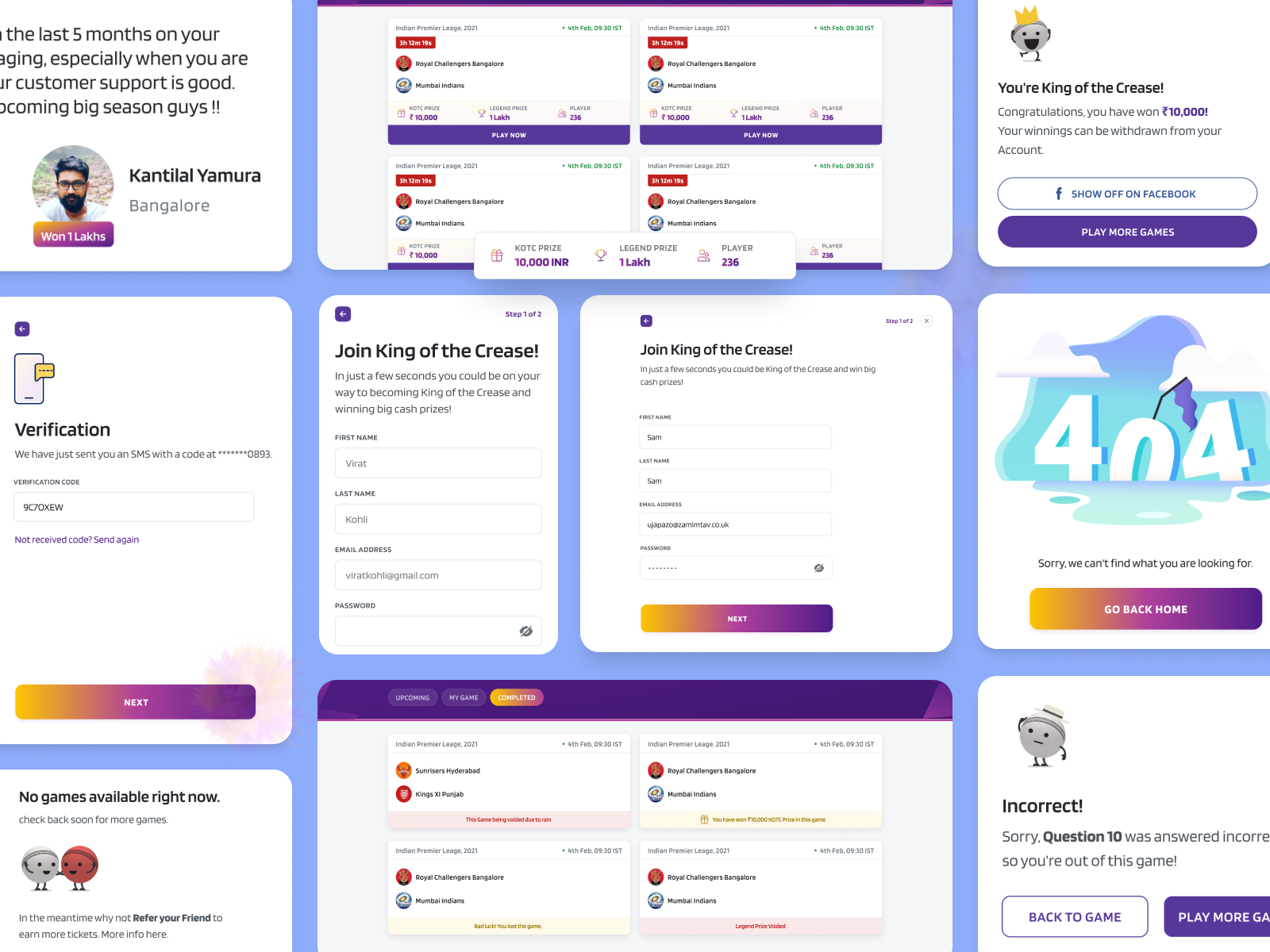 KOTC Dashboard creativedesign designinspiration designprocess designthinking digitaldesign gamedev gameui gameux gamingapp interactiondesign ipl kotc solutelabs uidesign uiux userexperience userinterface uxdesign visualdesign webdesign