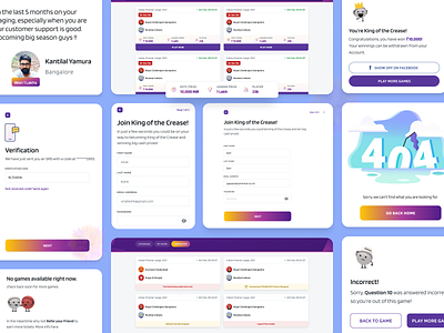 KOTC Dashboard creativedesign designinspiration designprocess designthinking digitaldesign gamedev gameui gameux gamingapp interactiondesign ipl kotc solutelabs uidesign uiux userexperience userinterface uxdesign visualdesign webdesign