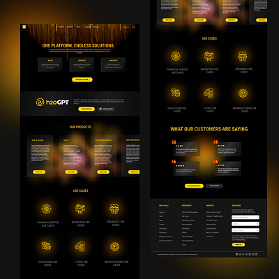 Homepage ai design homepage ui vector web design