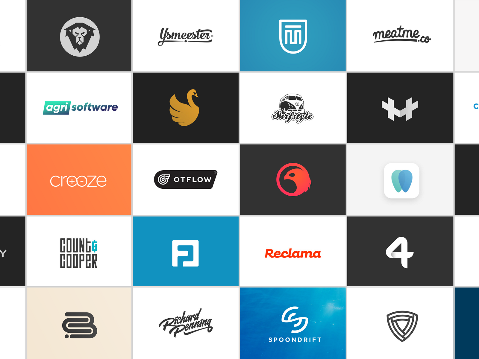 Logos Part I by Ronald Hagenstein on Dribbble