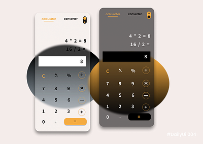 Calculator - DailyUi 004