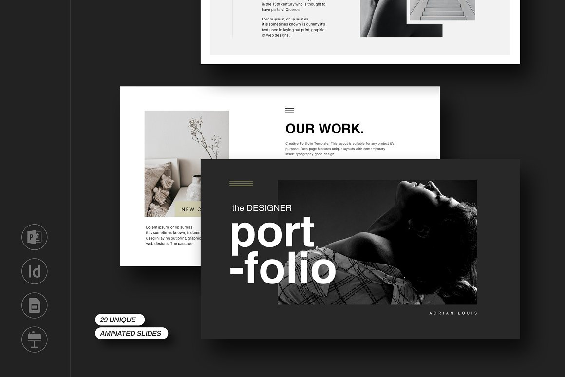 Minimal Portfolio Template 1 By Fernandocakrawala Std On Dribbble Minimal Portfolio Template 1 By Fernandocakrawala Std On Dribbble