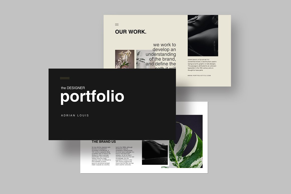 Minimal Portfolio Template 6 By Fernandocakrawala Std On Dribbble Minimal Portfolio Template 6 By Fernandocakrawala Std On Dribbble