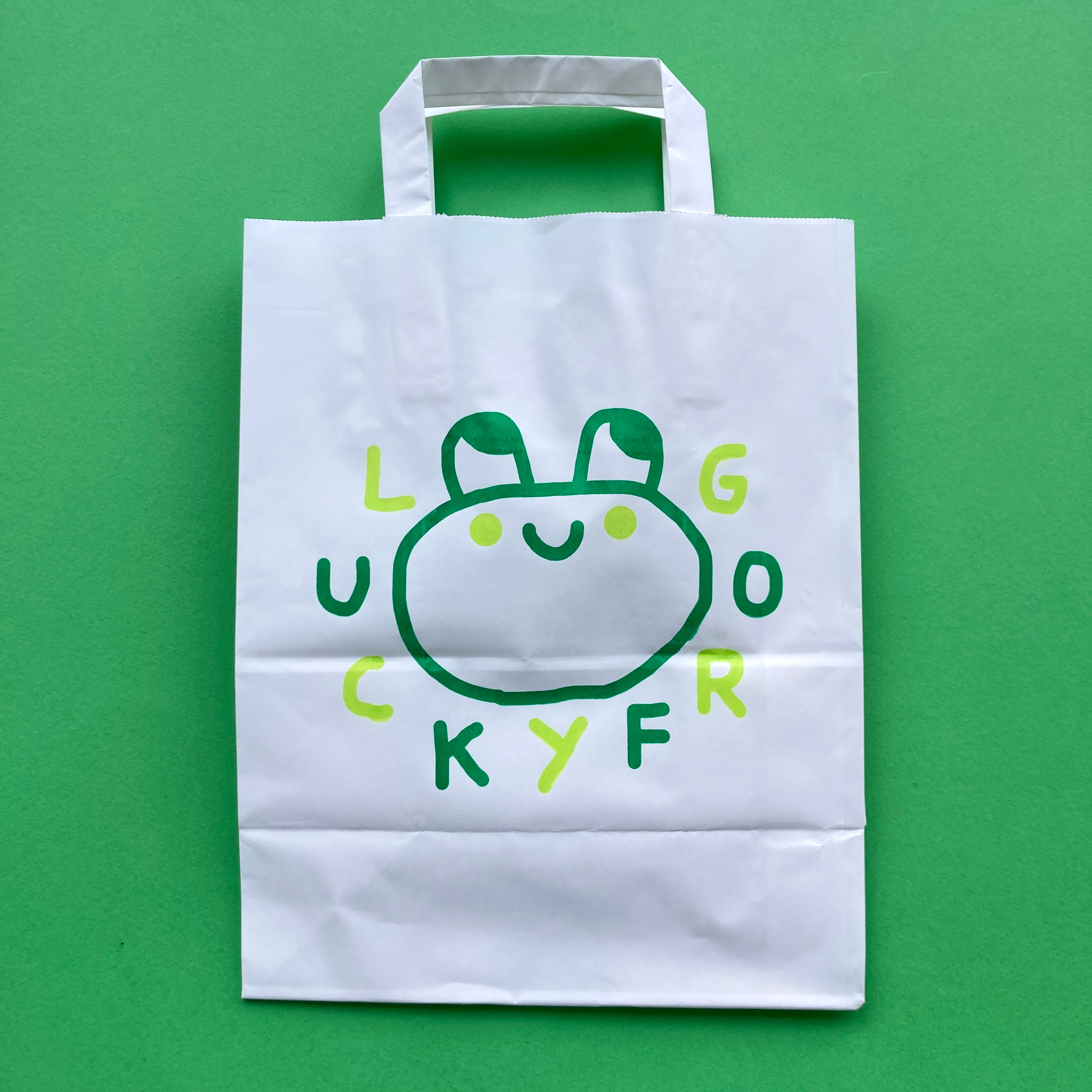 Lucky Frog Studio Tote Bag by Michael Driver on Dribbble