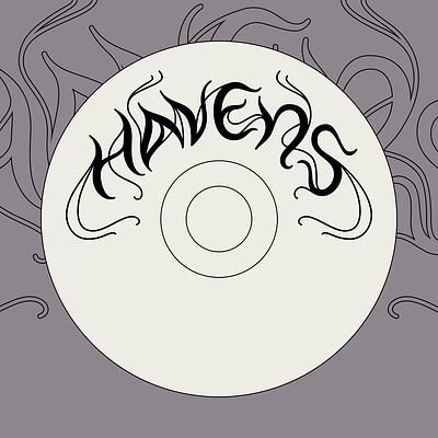 Havens — Album title design lettering logo type typography