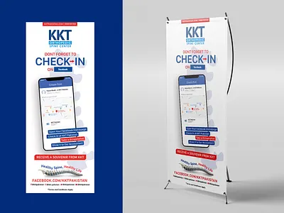 KKT Orthopedic Spine Hospital Facebook Check In Standee 2019 bhattifaizan design branding branding specialist design graphic design graphic designer illustration international spine center kkt orthopedic design kkt pakistan lettering no medicine no opreation orthopedic spine center orthopedic treatment social media branding standee design typography vector