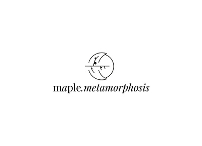 Maple metamophosis logo design branding design graphic design logo logotype