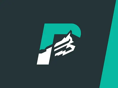 Pinnacle Property Management design illustrator letter logo mountain mountains p p logo pinnacle procreate