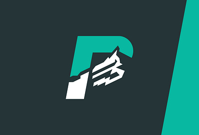 Pinnacle Property Management design illustrator letter logo mountain mountains p p logo pinnacle procreate