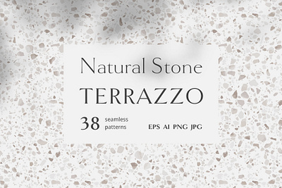 38 natural stone TERRAZZO seamless patterns ai background design graphic illustration interior material natural pattern pattern design realistic seamless seamless patterns stone terazzo terrazzo texture tileable trendy vector