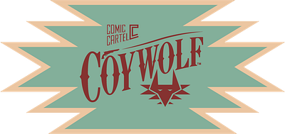 Coywolf comic sticker branding graphic design logo