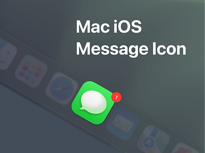 Message Icon - Mac (IOS) Free Download figma free icon ios mac ios message icon ui