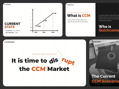 Pitch Deck Design for Saas Company graphic design illustration pitch deck vector