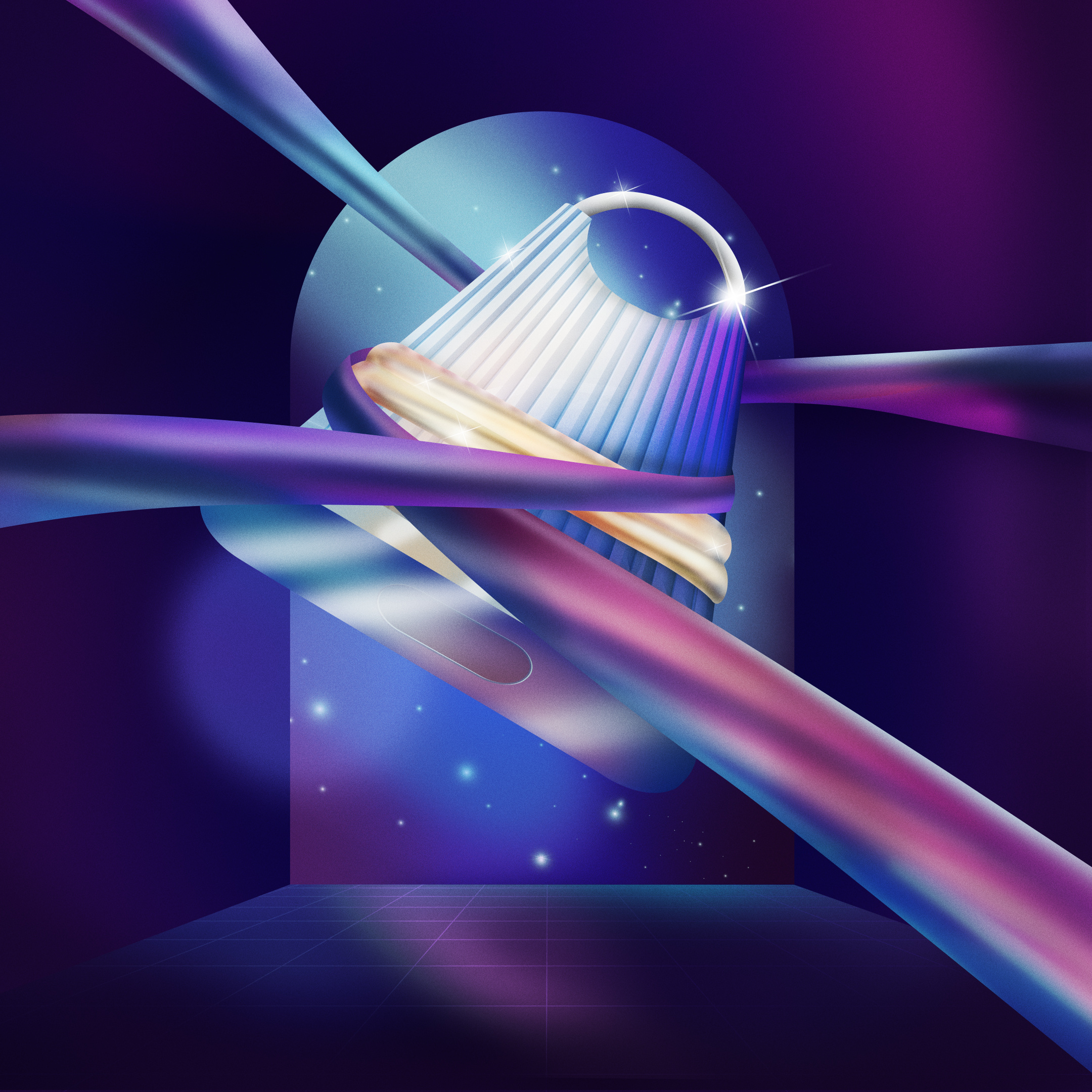 Cartier Vendôme Key Ring cartier illustration jewelleryillustration luxury