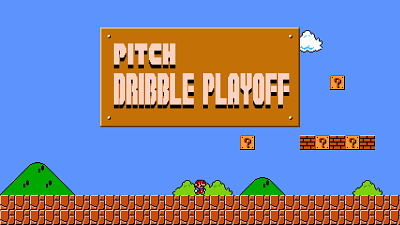 Pitch Dribbble Playoff - Mario mario pitch presentation run