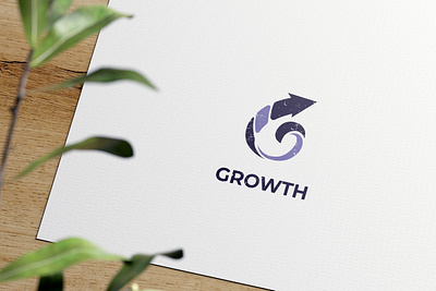 Growth-Logo design(Unused) app logo brand identity branding creative logo gradient logo graphic design growth logo illustration letter logo logo minimal logo modern